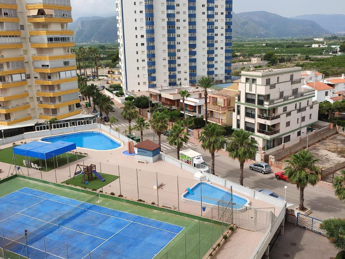 Blue Double Private Room At Front Beach - Habitacion Doble En La Playa Valencia Exterior foto