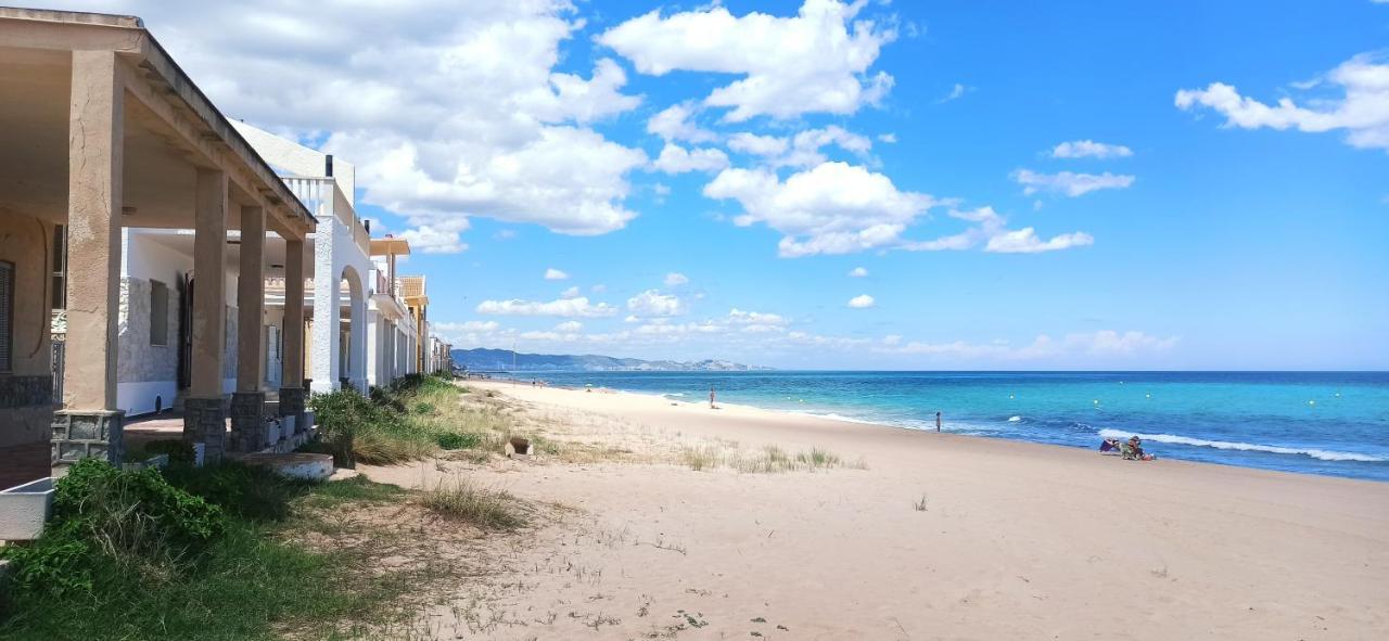 Blue Double Private Room At Front Beach - Habitacion Doble En La Playa Valencia Exterior foto