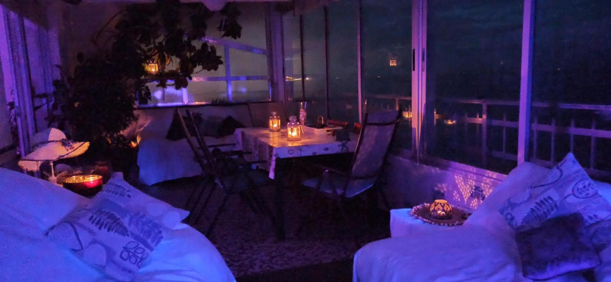 Blue Double Private Room At Front Beach - Habitacion Doble En La Playa Valencia Exterior foto