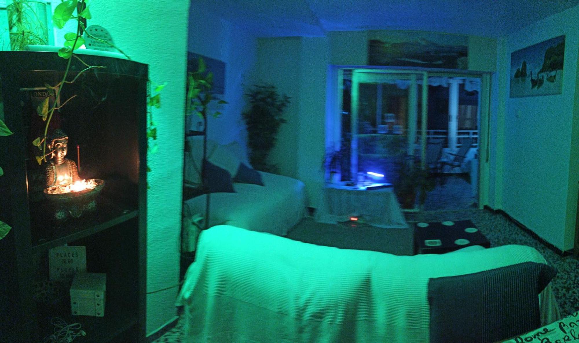 Blue Double Private Room At Front Beach - Habitacion Doble En La Playa Valencia Exterior foto